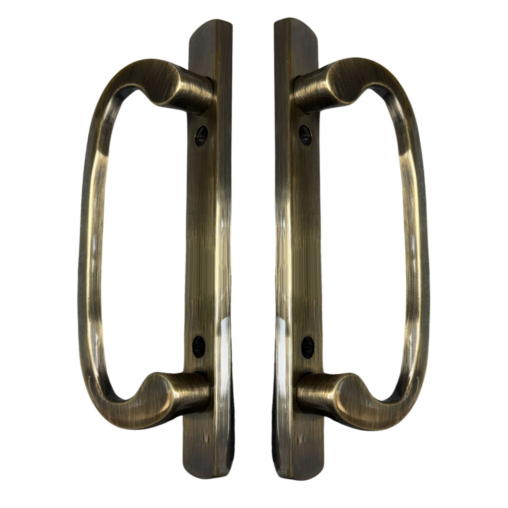 8.5" Legacy Sliding Patio Glass Door Dummy Handle Replacement Set | Sash Controls 2265 Handle Dummy Set | No Mortise, Fits 3-15/16" Screw Holes and 1-1/4" to 2-1/4" Door Thickness - No Latch - Garage and Sliding Door Hardware